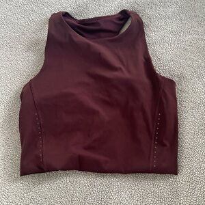 Lululemon Athletica Dark Red Tank Top